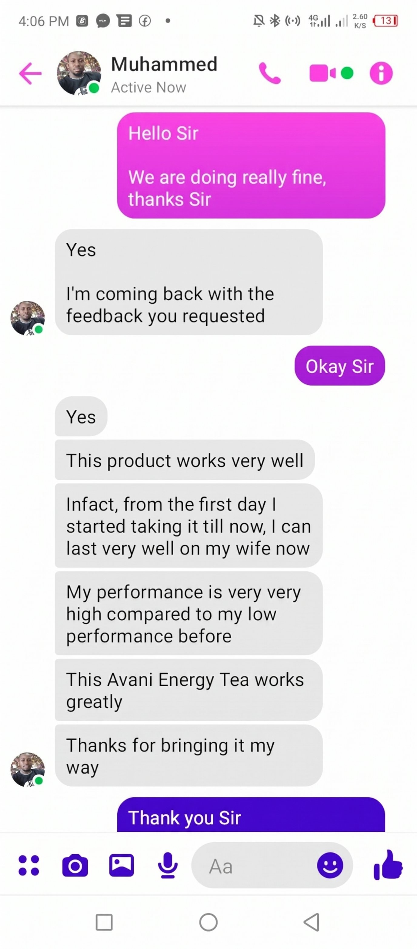 Verified Customer Packaging Proof 2